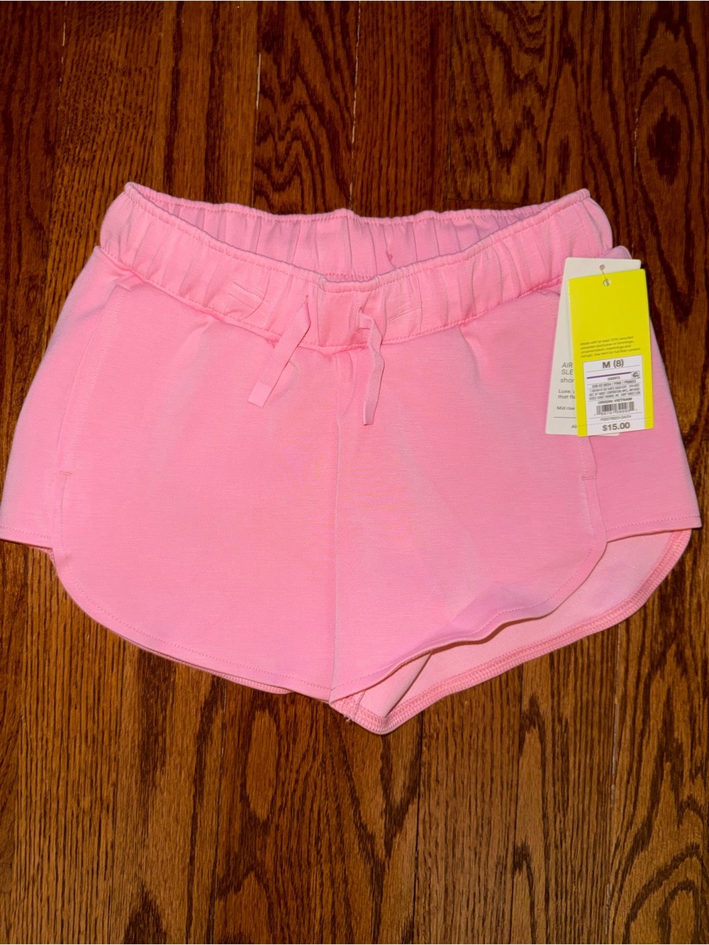 all in motion Pink Elastic Drawstring Athletic Shorts